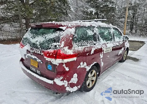 2014 Toyota Sienna from USA, damaged, VIN 5TDZK3DC9ES502601